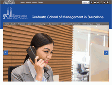 Tablet Screenshot of gsmbarcelona.eu